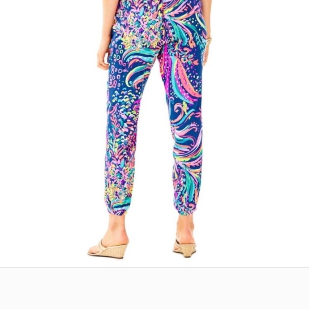 Lilly Pulitzer  Multicolor Swirl Joggers